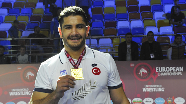 Turkish wrestler Taha Akgül