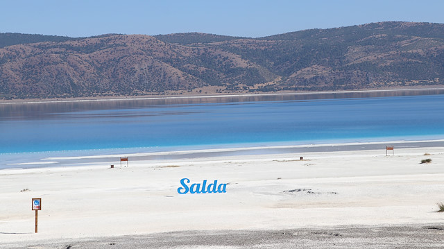 Salda Gölü'nün Beyaz Adalar kısmı ziyarete kapatıldı