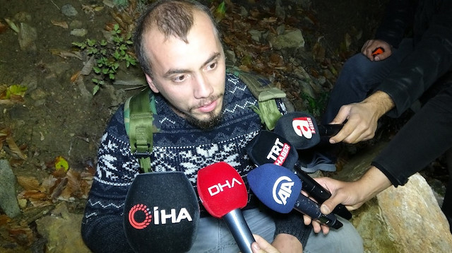 Bursa'da dağda kaybolan 4 kişi 6 saat sonra bulundu.
