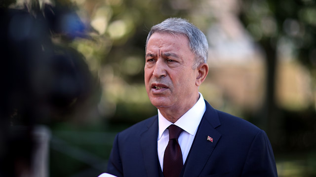 Turkish National Defense Minister Hulusi Akar

