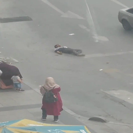 Esenyurtta uyuşturucu madde kullanan gençlerin içler acısı hali kameraya yansıdı