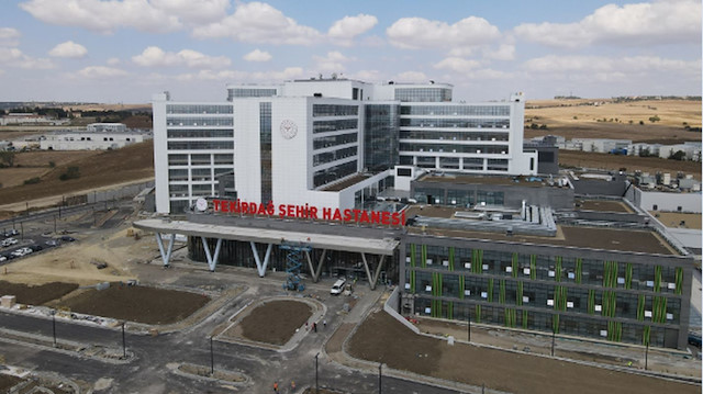 Tekirdağ Şehir Hastanesi 13 Kasım'da açılıyor.