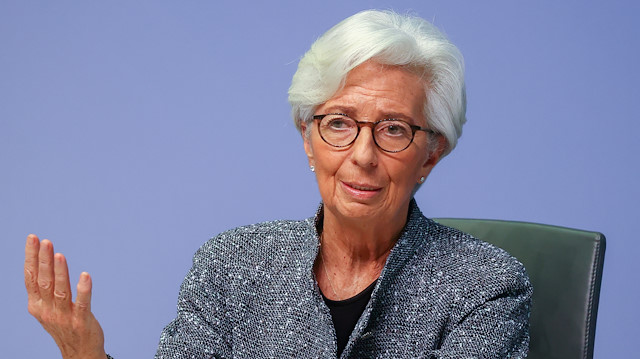 FILE PHOTO: European Central Bank (ECB) President Christine Lagarde 