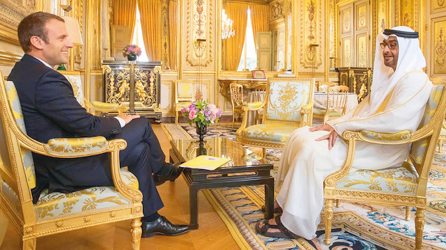 Macron ve Zayed