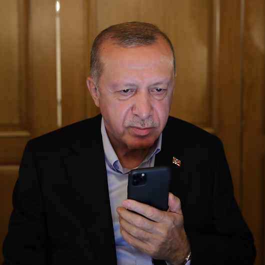 Cumhurbaşkanı Erdoğandan KKTC Cumhurbaşkanı Ersin Tatar’a tebrik telefonu