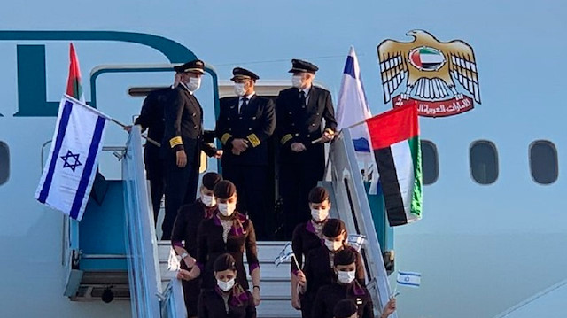 1st commercial flight from Abu Dhabi arrives in Israel