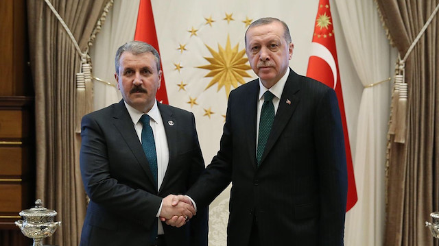 Mustafa Destici - Cumhurbaşkanı Recep Tayyip Erdoğan