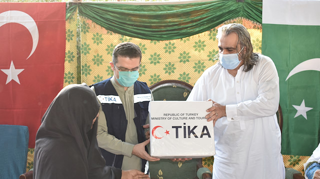 "تيكا" تقدّم مساعدات غذائية لألف أسرة في باكستان