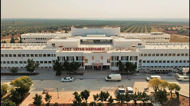 Azez Vatan Hastanesi.