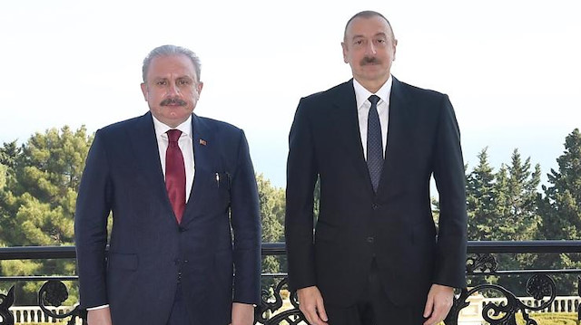 Turkish Parliament Speaker Mustafa Sentop in Azerbaijan

