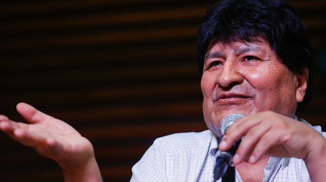 Former Bolivian President Evo Morales