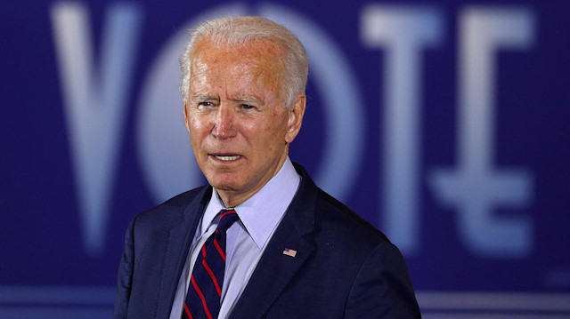 U.S. Democratic presidential candidate Joe Biden 