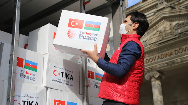 Turkish charity sends aid to 2,000 Azerbaijani families