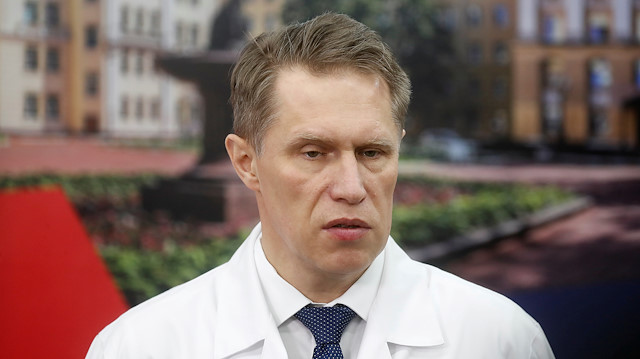 Russian Minister of Health Mikhail Murashko 