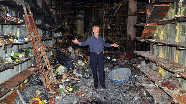 Ercan Özeroğlu, kaybının büyük olduğunu belirterek yetkililerden yardım bekliyor. 