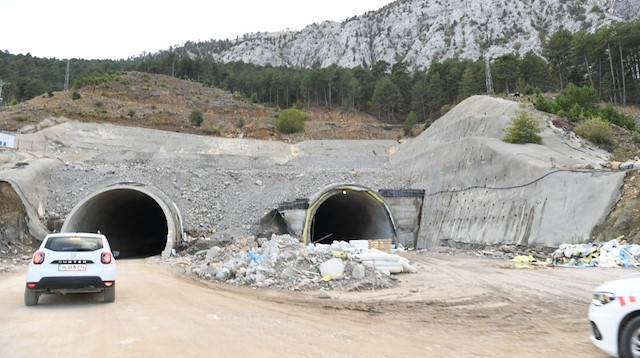 Tünelin 2021 yılının sonuna doğru açılması bekleniyor. 