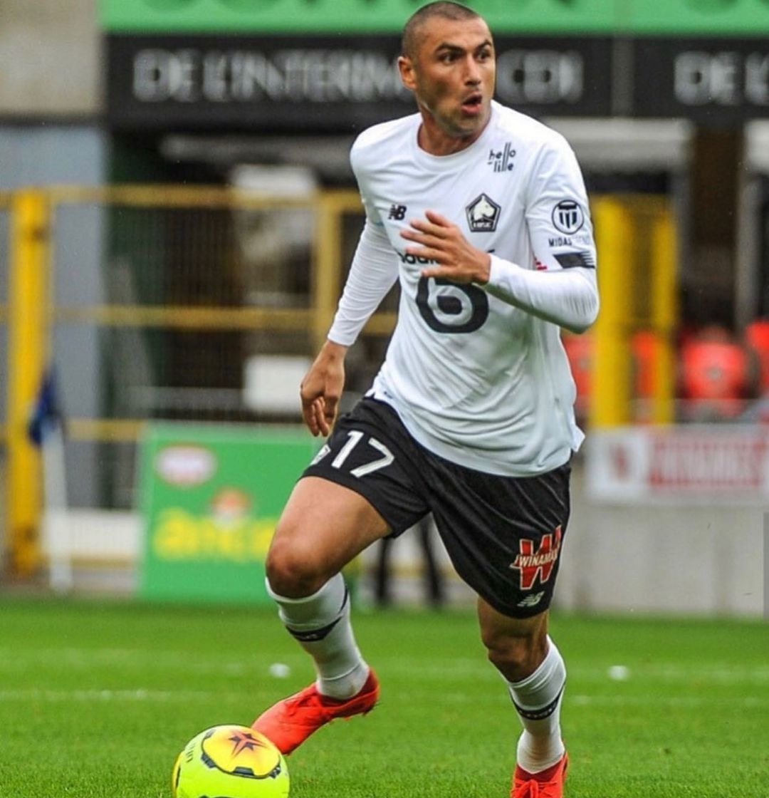 Burak Yılmaz, Lille formasıyla çıktığı 7 maçta 3 gol atarken 1 de asist yaptı.