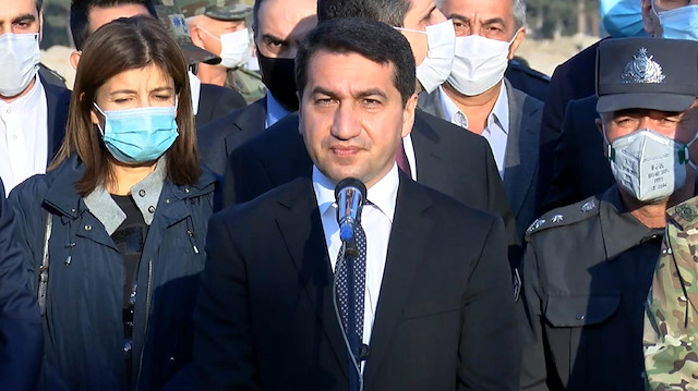 Azerbaycan Cumhurbaşkanı Yardımcısı Hacıyev.