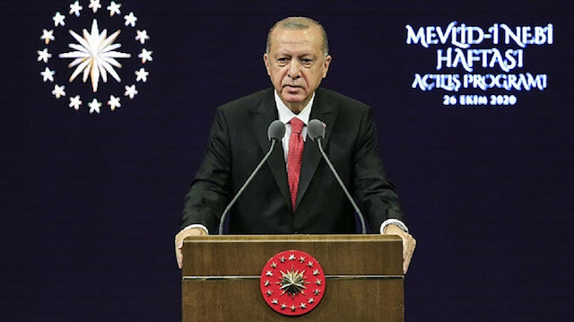 أردوغان يدعو الأتراك لمقاطعة المنتجات الفرنسية 