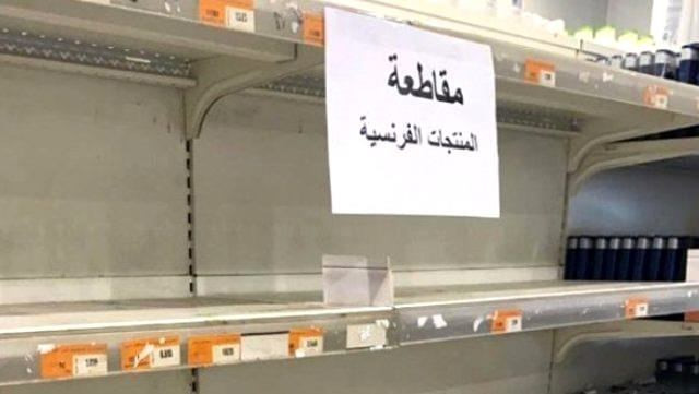 Fransız mallarına yönelik çok sayıda ülkede boykot başladı.