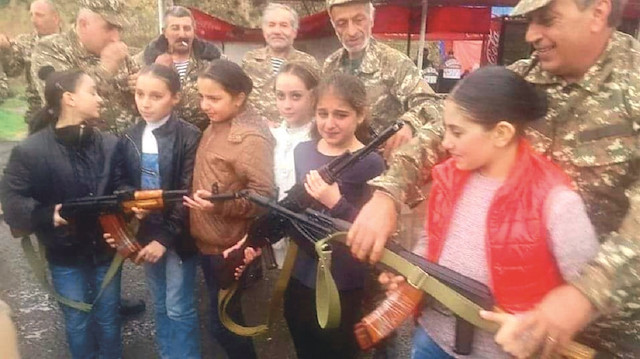 Ermenistan, Azerbaycan’a karşı çocuk askerleri kullanarak savaş suçu işliyor.