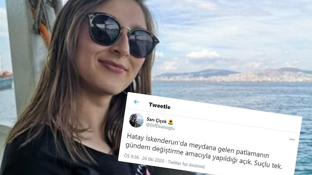 CHP Sancaktepe Gençlik Örgütü Başkan Yardımcısı Elif Elvanoğlu