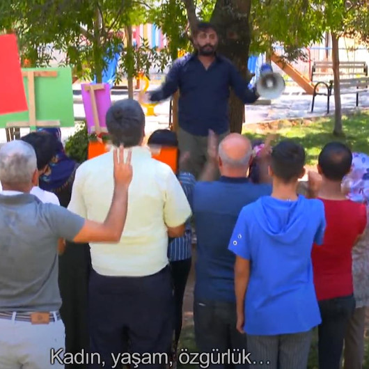 Kayyum ve kadına şiddet skecini yayınlayan TRT Kürdiye HDPden tehdit