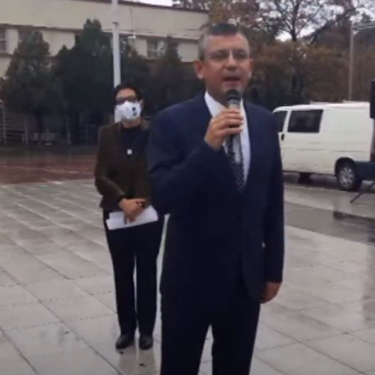 CHP Grup Başkanvekili Özel: İzmir Marşını okuyunca yağmur yağmayı kesti yolumuz aydınlandı
