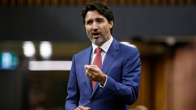Kanada Başbakanı Justin Trudeau açıklama yaptı.