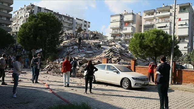 ارتفاع حصيلة ضحايا زلزال إزمير إلى 28 قتيلا و885 جريحًا