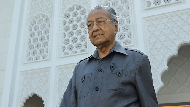 Malaysia's former Prime Minister Mahathir Mohamad 