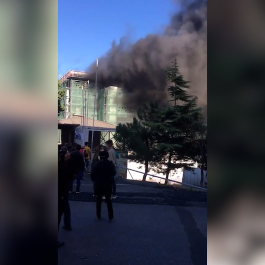 Istanbul Universitesi Capa Tip Fakultesi Hastanesi Insaatinda Yangin Cikti Son Dakika Haberleri