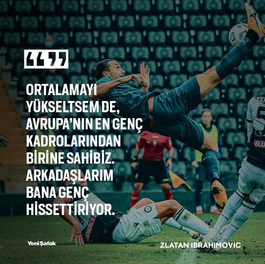 Zlatan Ibrahimovic'in maç sonu açıklaması.