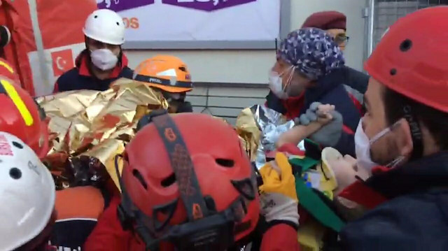 3-year-old toddler ​rescued 65 hours after Turkey quake