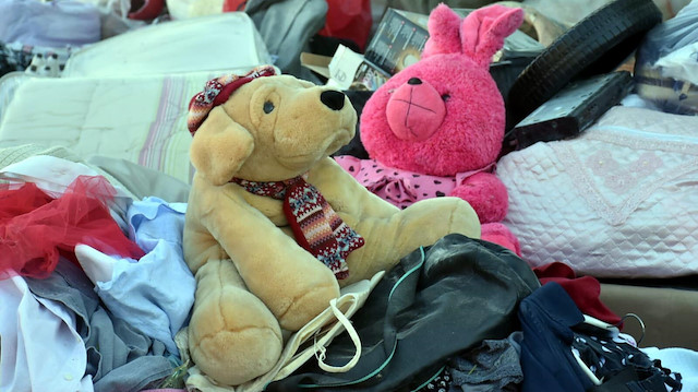 Yağcılar Apartmanı'nın enkazından çıkarılan oyuncaklar yürekleri sızlattı. 