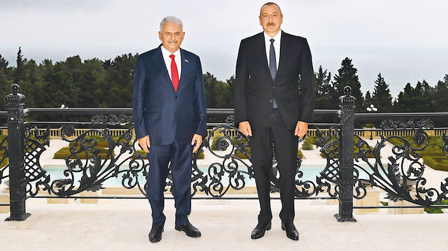Binali Yıldırım - İlham Aliyev