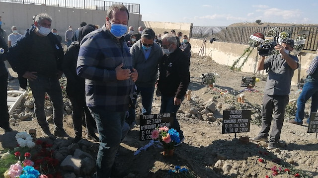 Ayda'nın babası Uğur Gezgin, eşi  Fidan Gezgin'i defnettikten sonra  açıklamalarda bulundu.