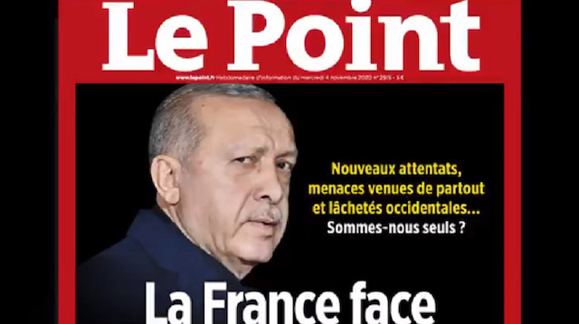 Le Point dergisinin kapağı