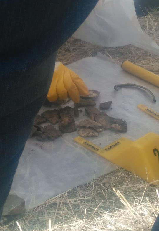 Savcılık talimatıyla kuyuda yapılan incelemede, kafatası ve insan kemikleri bulundu.