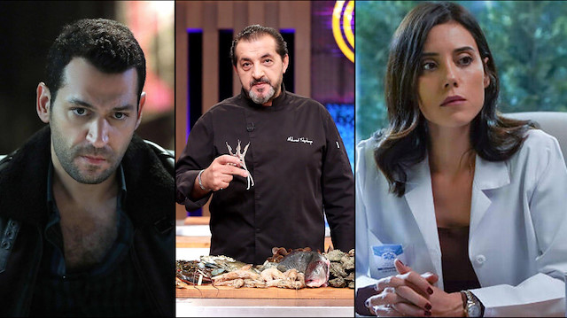 Murat Yıldırım (Ramo), Mehmet Yalçınkaya (MasterChef), Cansu Dere (Sadakatsiz) 