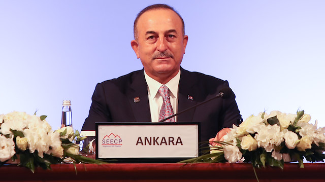 Turkish foreign Minister Mevlut Cavusoglu