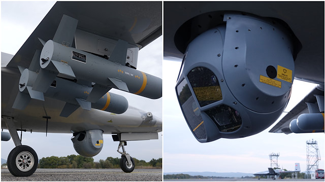 The Turkish-made Common Aperture Targeting System (CATS) camera was tested on Thursday 