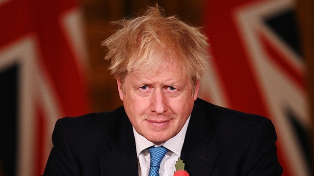 Britain's Prime Minister Boris Johnson 