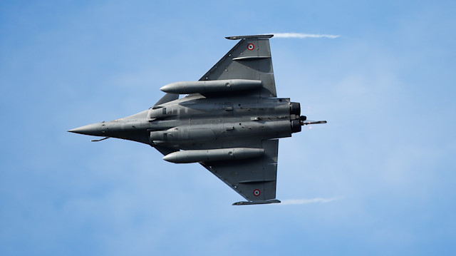 File photo: A French Air Force Rafale fighter 