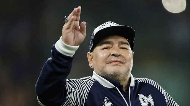 File photo: Diego Maradona 