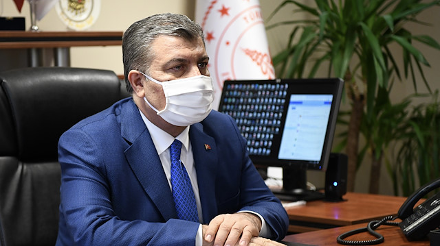 Sağlık Bakanı Fahrettin Koca paylaşım yaptı.

