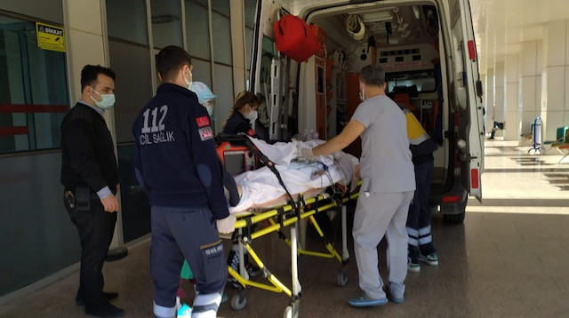  Olay yerine gelen sağlık ekipleri, Cihat Aytaç'ı ilk müdahalesinin ardından Orhangazi Devlet Hastanesi'ne kaldırdı.