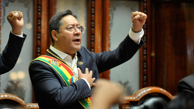Bolivia's President Luis Arce 