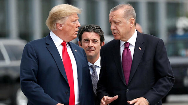ABD Başkanı Trump - Cumhurbaşkanı Erdoğan