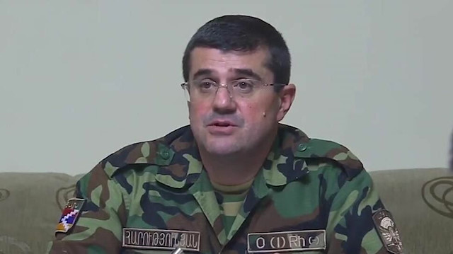 Dağlık Karabağ'ın sözde lideri Arayik Harutyunyan.